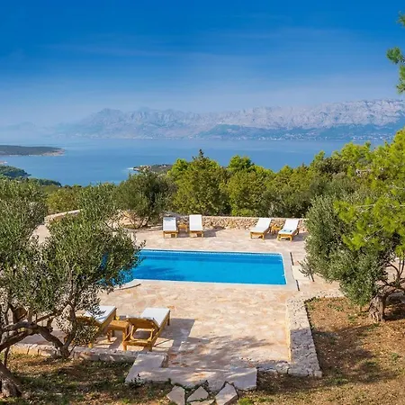 Viva Brac - Pool - Meerblick Villa
