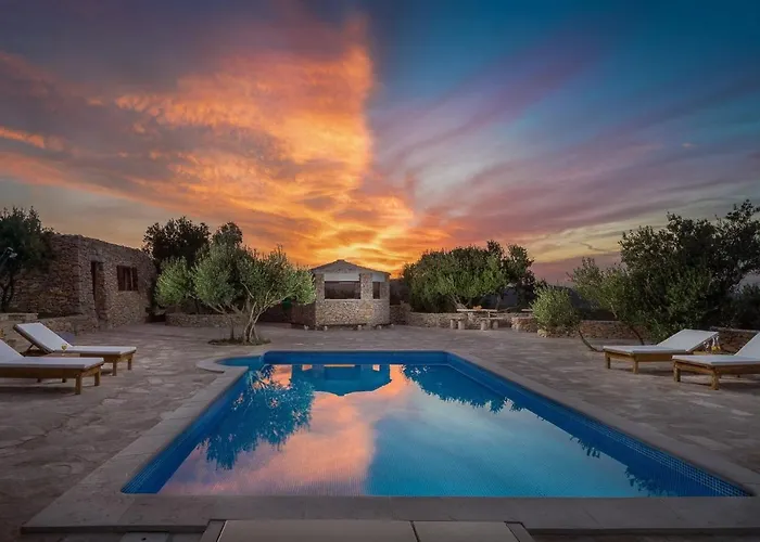 Villa Viva Brac - Pool - Meerblick